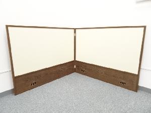 踊桐透風炉先屏風